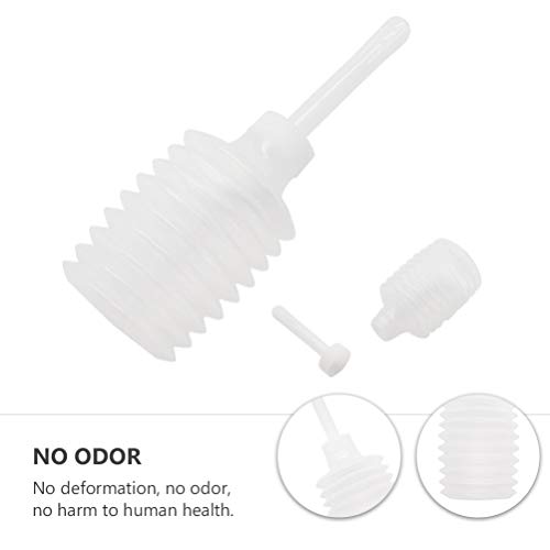 Exceart – 8 peças descartáveis para ducha de enema aplicador de ducha vaginal portátil para homens e