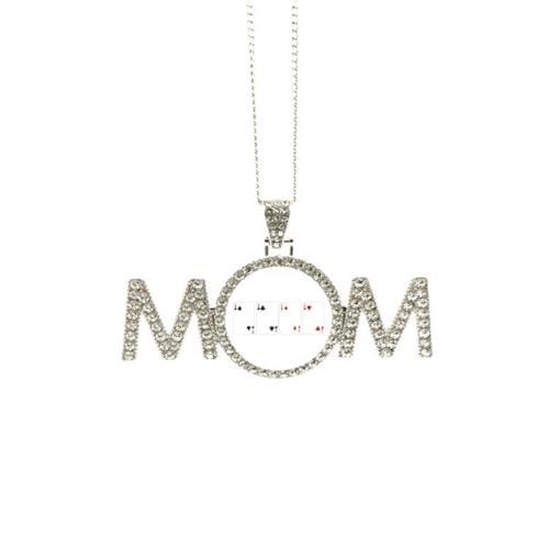 Collier avec 2 cœurs en forme de pique - Bijoux anniversaire maman
