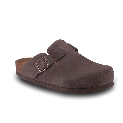 Image of EMMA NEW YORK Womens Clogs Mules Slip-On for Women with Arch Support Cork Footbed Potato Shoes