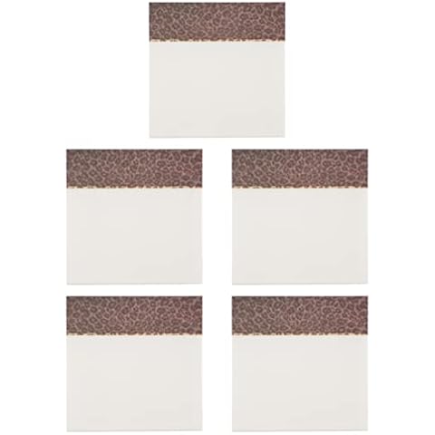 Bloc-notes Autocollant Léopard Générique Cover