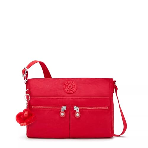 Image of Kipling Women's New Angie Crossbody Handbag, Lightweight Crossbody Bag, Nylon Travel Bag