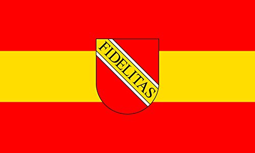 Drapeau Karlsruhe 90x150 horizontal résistant au vent fort - 2