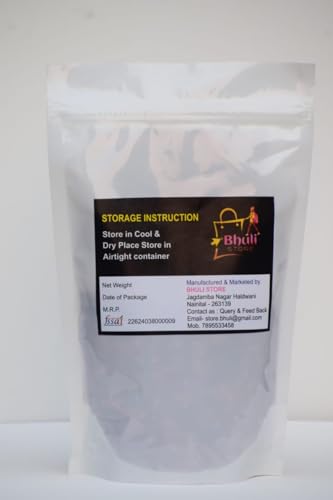 Image of Bhuli Store Bhatt Dal 1kg| Black Soyabean | Pahadi kale Bhat Ki Dal from Foothills of Uttarakhand - High Protein & 100% Natural
