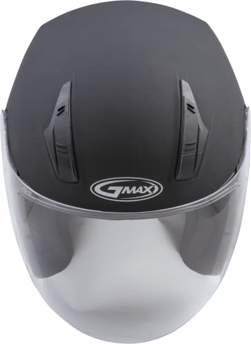 Gmax Of-17 Open-Face Street Helmet (Matte Black, Medium) #TOP2
