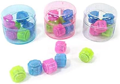 Miniatura 2 de aleatorio Juego tradicional coreano de juego 8 piezas Gonggi Jack Stone Pebbles Set wRound Case (4 Sets)