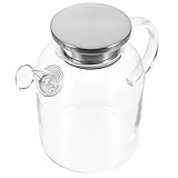 Pichet en verre contemporain – ce pichet, conçu avec des matériaux sûrs et résistants, peut être utilisé longtemps. récipients à jus