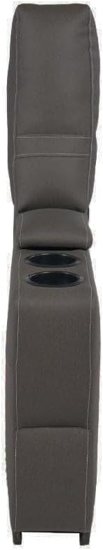 Camping World Kathy Ireland Modular Manual Recliner Entertainment Seating 5" Console, Seaport Seal