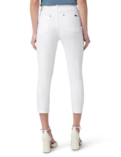 HUE Women's Ultra Soft High Waist Denim Capri Leggings2