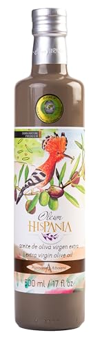 Oleum Hispania | Aceite de Oliva Virgen Extra Variedad Arbosana Botella de vidrio 500 ml.