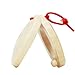 ToneLab Castanets Wooden 10Pcs DIY Adult Percussion Instruments