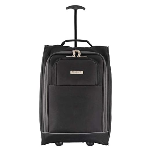 Flight Knight Equipaje De Cabina 2 Ruedas 55X35X20cm Bolsa de Equipaje Maleta De Un AVI�n easyjet, Iberia, British Airways