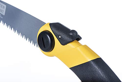 Green Mount Folding Hand Pruning Saws 9 Inch For Tree Branch Cutter, Camping Saw Cutting Wood #TOP2