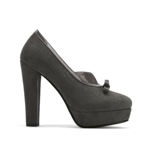 Image of SHODENSE Women Vintage Chunky Platform Loafers Pumps Tassel Round Closed Toe Slip On Suede Block High Heel Dress Loafer Shoes Buckle Strap Oxford Loafers Fringe Pump Dressy Chic Sexy Y2k 4-11 M US