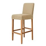 Fundas for sillas de concha premium: la funda for silla de comedor con concha está hecha de 95% poliéster y 5% spandex de alta calidad. La funda elástica actualizada for silla está diseñada con tela más gruesa y correas antideslizantes, que es más fija y no es fácil de quitar. Es la mejor opción for proteger sillas.