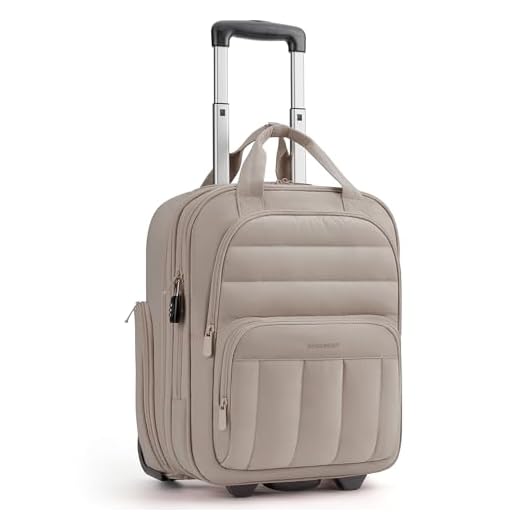 BAGSMART Small Underseat Carry-On Luggage