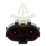 【Fácil de instalar】Sensor de temperatura Puede reemplazar la pieza y solucionar el problema del vehículo usted mismo, simplemente retire la pieza antigua e instale la nueva. Recomendamos instalación profesional. Comprueba el número de pieza antes de comprar.