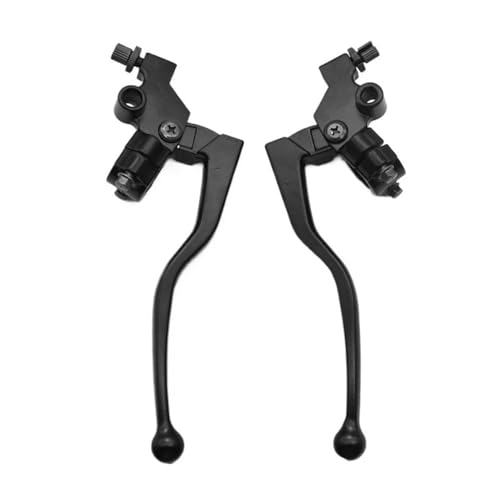 Leviers de frein et d'embrayage moto en aluminium noir pour CG 125