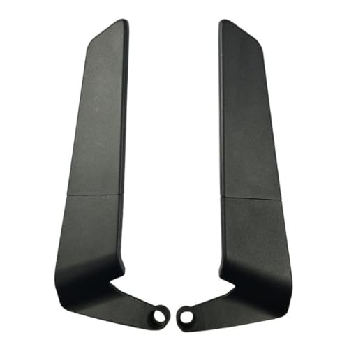 Espejos de motocicleta stealth winglets ajustables kit retrovisor negro 2