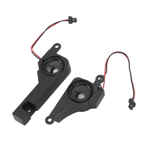 ASHATA Reemplazo de Altavoz Interno para para Aspire 5741 5742 5742G 5552 5251 5336 5736 NV59C 5252 5250, 2 Altavoces Internos para Computadora Portátil, 5 Mm de Espesor, Negro