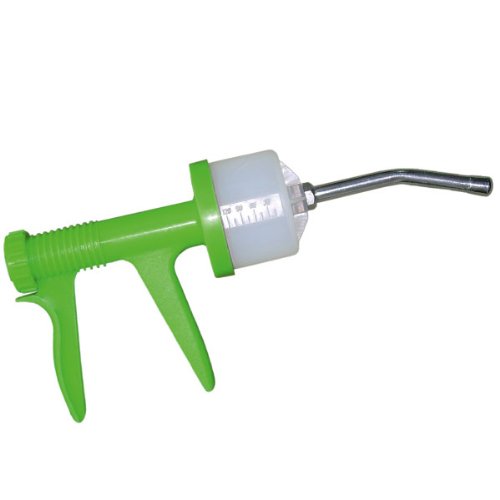 Drench Gun, Large, 200ml-300ml, Pistol Grip, Plastic Frame, Stainless Steel Nozzle, Adjustable Dose (200ml)