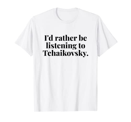 Photo de Pyotr Ilyich Tchaikovsky Composteur de musique classique russe T-Shirt