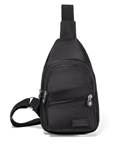 Small Sling Bag for Women Men, Crossbody Sling Backpack, Casual Daypack Backpacks Crossbody Bag for Hiking Travel - Image 4