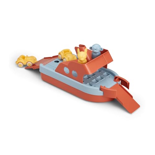 Bateau de jeu avec voitures pour amuser les enfants à la plage