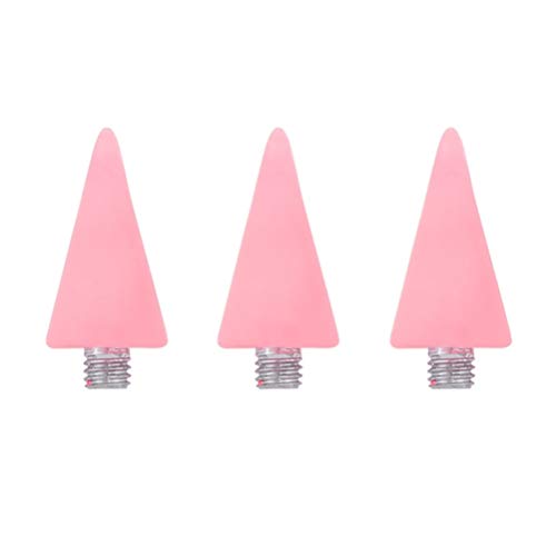 Minkissy WG160716GAKC8WK35CJYC7W 3Pcs Nail Rhinestones Picker Wax Tips Wax Replacement Head cover