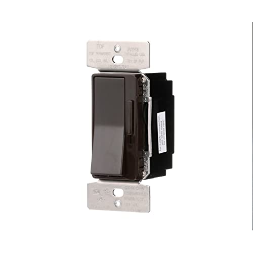 Image of Eaton Universal Decorator Dimmer 120V, Black /Brown /Gray