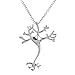 TTDAltd Collar Boho Neuron Brain Nerve Cell Cell Collar Colgante de neurona de Color Collar