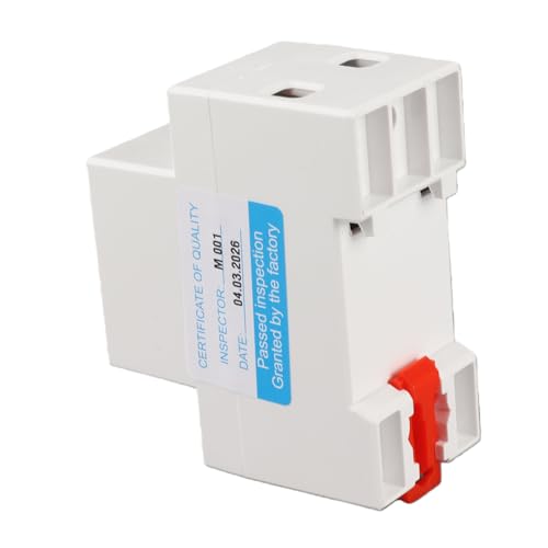 Image of Electric Meter KWh Meter Digital 1 Phase 2 Wire 2P DIN Rail Electronic Kilowatt Hour kwh Meter 220V 5(80) A 50Hz