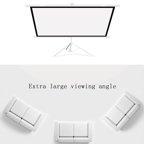 Pantalla portátil para proyector con trípode 60" 16:9 miniatura 5