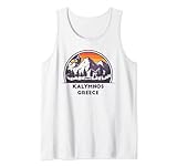 Kalymnos Greece Rock Climbing Hiking Camiseta sin Mangas