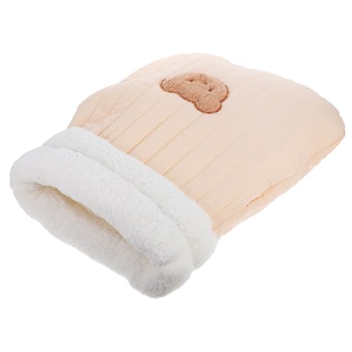 UPKOCH 猫の寝袋 キャットベッド 猫袋 猫のベッド 猫のトンネルベッド 猫ベッド 女の子の猫のアクセサリー 室内猫用キャットハウス 猫の巣のベッド 猫の洞窟 猫の家 猫のソファ シェルパ