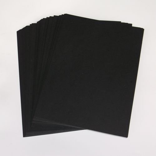 Stella Crafts Black A4 Card Stock X 10 Sheets, 260Gsm (297Mm X 210Mm)