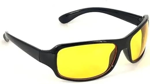 CIVOLS Night Drive Sunglasses for Men & Women | Anti-Glare Polarized Yellow Lens Glasses