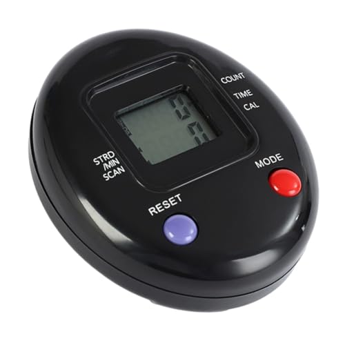 MuchLuckystar Compteur de pas numérique avec écran LCD, compteur kilométrique pour vélo d'appartement, distance, calories, fréquence, accessoire de...