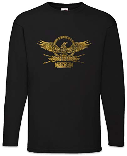 T-Shirt à Manches Longues Roman Eagle Urban Backwoods en Coton Confortable