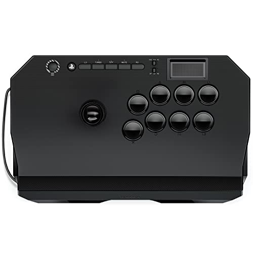 qanba Drone 2 - Arcade Joystick für PlayStation 5, PS4 - Offizielle Sony-Lizenz - Pro FightStick - PC-kompatibel