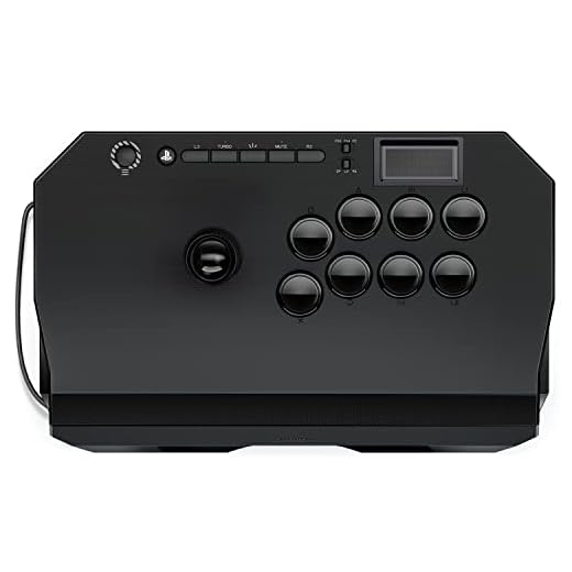 qanba Drone 2 - Arcade Joystick für PlayStation 5, PS4 - Offizielle Sony-Lizenz - Pro FightStick - PC-kompatibel