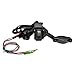 Superwinch 1140230 Black LT4000SR Winch 4,000 lbs, 12 VDC, 3/16 in x 50 ft Synthetic Rope, Sealed Solenoid, 12 ft Handheld Remote and Switch, 1.4 Hp,Holding Brake,166:1 Gear Ratio,Aluminum Hawse