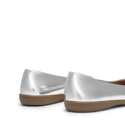 Image of DREAM PAIRS Women's Ballet Flats, Comfortable Round Toe Slip on Dressy Work Office Shoes with Arch Support