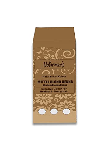 HENNA PULVER- MITTELBLOND-HAARFARBE Cover