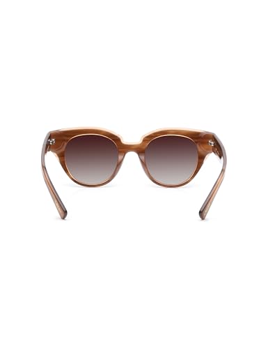 Image of Titan Womens Aviator Shape Uv Protected Sunglasses