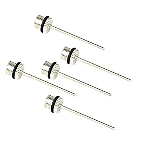 Hudora - Set di 5 Aghi di Ricambio per Pompa a