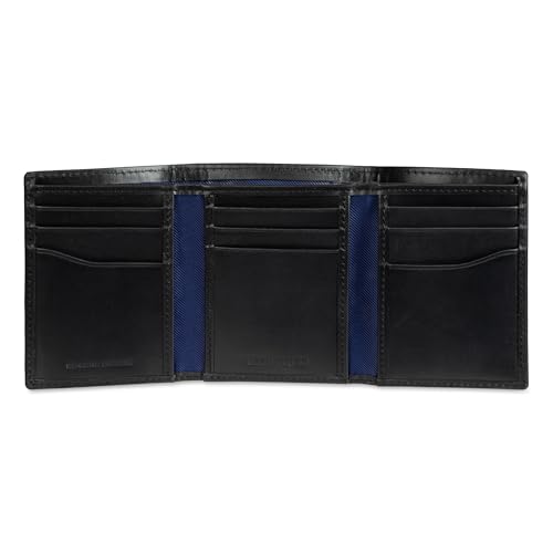 Image of Tommy Hilfiger Men's Tie Fabric Trifold Wallet