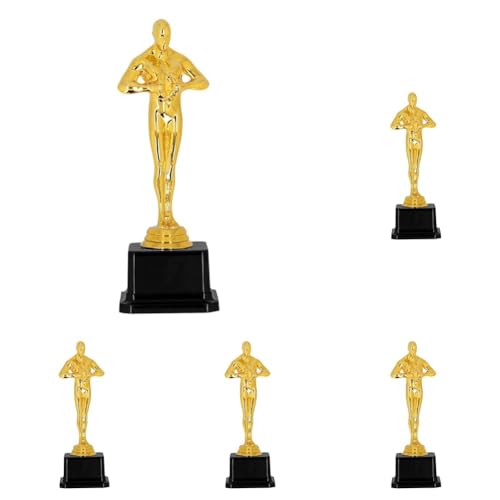 Boland - 30845 - Prix Gagnant doré, 21 cm, trophée pour Costumes de Carnaval, Coupe factice, Accessoire de déguisement, décoration de fête, Accessoire...