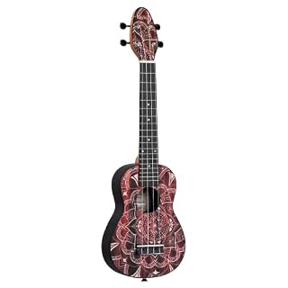 Ortega Guitars Ukulélé Soprano rouge – Keiki K2 – Kit de démarrage incluant Accordeur, Courroie, 5 Médiators Medium et… - Les Beatles, Paul McCartney, John Lennon, RIngo Starr, George Harrison Ortega Guitars Ukulélé Soprano rouge - Keiki K2 - Kit de démarrage incluant Accordeur, Courroie, 5 Médiators Medium et… – Image 2