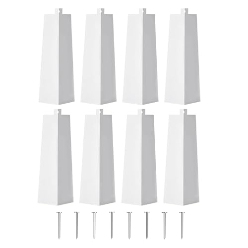 Capuchons d'angle en aluminium anti-infiltration pour prolonger la vie des gouttières
