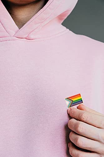 Pack 5Pcs Heart Shape Lapel Pin Lgbt Badges Pride Lapel Pins Brooches Badges #TOP5